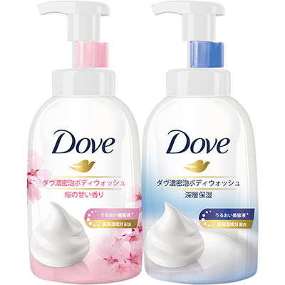 【慕斯泡沫】多芬云朵泡沫沐浴露