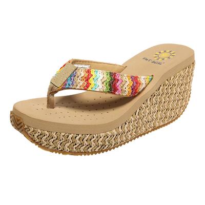 hotseal高跟拖鞋时尚夏防滑海边