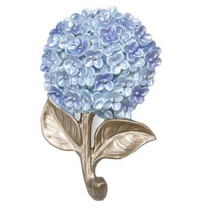 创意花朵客厅门口玄关钥匙包包挂钩墙上墙壁挂装饰品衣帽钩挂衣架