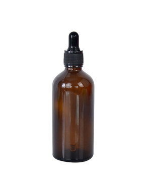 高档玻璃棕茶色补水小样分装瓶
