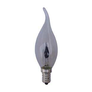 爱迪生E14火苗尖泡 节能光源创意钨丝复古火焰灯e12红蜡烛e27拉尾