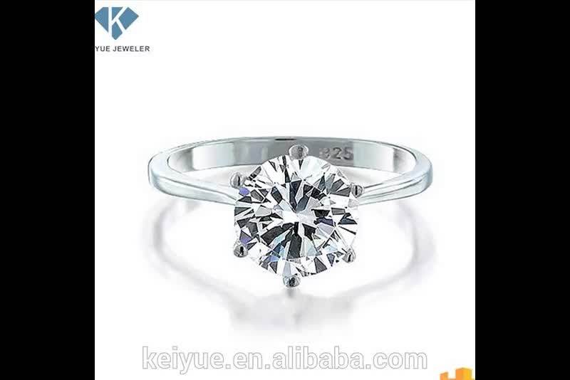 Sterns Engagement Wedding Solitaire Rings Princess Cut Jewelry