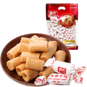 春光食品 海南特产 糖果 传统特浓椰子糖228g 袋装 忍不住的味道