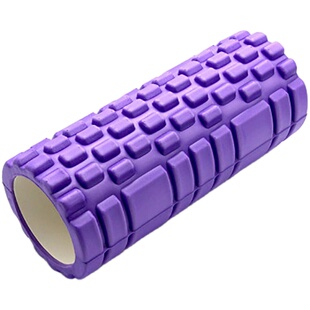 舞蹈健身瑜伽柱EVA泡沫轴瑜伽滚轮瑜珈棒泡绵滚筒按摩滚筒滚动轴