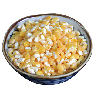 笨玉米大碴子黄茬子新碎玉米渣子 五谷杂粮苞米包谷粒 粗粮食5斤