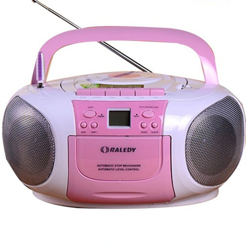 日本品牌英语CD机磁带一体复读机DVD光盘U盘播放 MP3插卡带收音