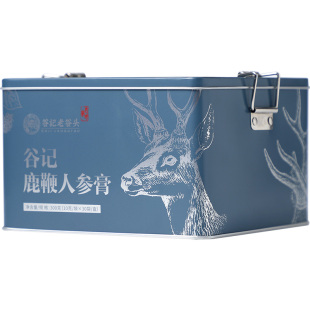 老谷头人参鹿鞭膏鹿尾膏蜂蜜枸杞鹿茸片鹿血男士滋补品佳节送礼盒