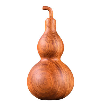 葫芦实心乔迁开业装饰品红木雕刻