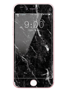 适用iphone7/8plus6s卡通彩膜