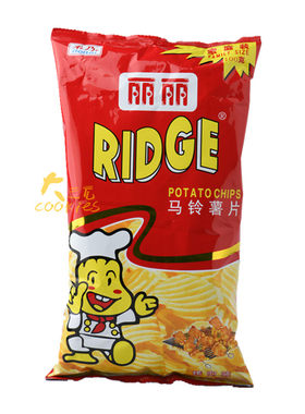办公室休闲薯片丽丽烧烤番茄味