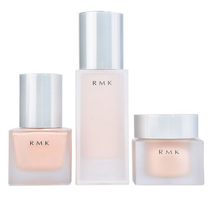 RMK 水凝粉底霜光彩方瓶丝薄粉底液隔离保湿遮瑕30ml新款粉霜控油