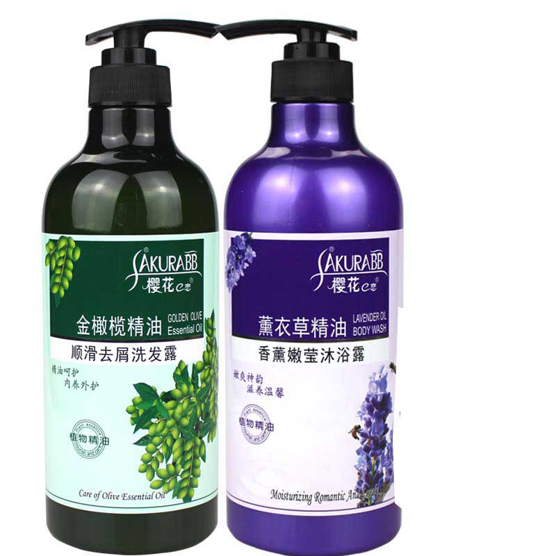 樱花e恋去屑750ml精油嫩白洗发水