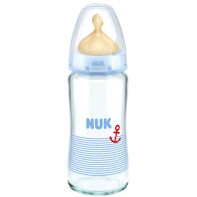 德国NUK玻璃奶瓶240ml