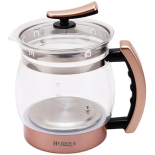 胡同猫HT6020玻璃养生壶五环壶身盖子和庭配件通用不要底座大容量