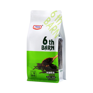 六号谷仓 1号野米冰湖农家苏比利尔五谷杂粮粗粮黑菰米松针米454g