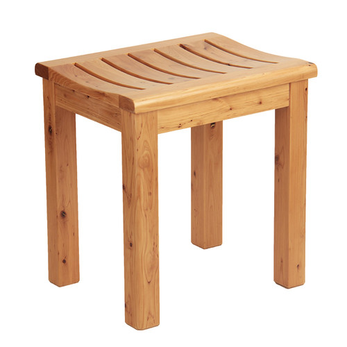 凳子老人洗澡凳浴室凳餐凳田园家用实木高凳换鞋凳  防水淋浴房凳