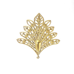 称斤发簪花片铁片金色发棍按斤称主体diy头饰发饰配件新手材料包