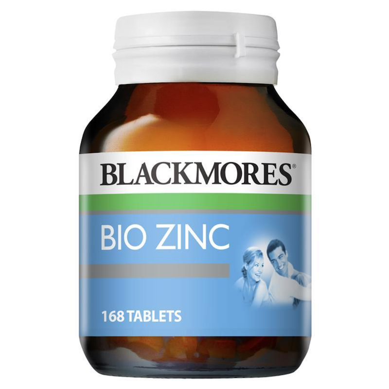澳洲直邮Blackmores生物锌片 168片 补锌静子提高活力 油痘肌选择
