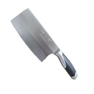 平南菜刀正三利精钢御制超快锋利耐用易磨砍骨斩切两用厨师专用刀