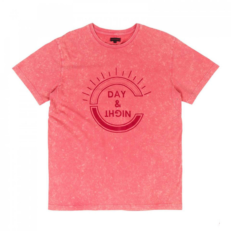 全新正品CLOT DAY & NIGHT TEE C LOGO日与夜水洗做旧休闲短袖T恤