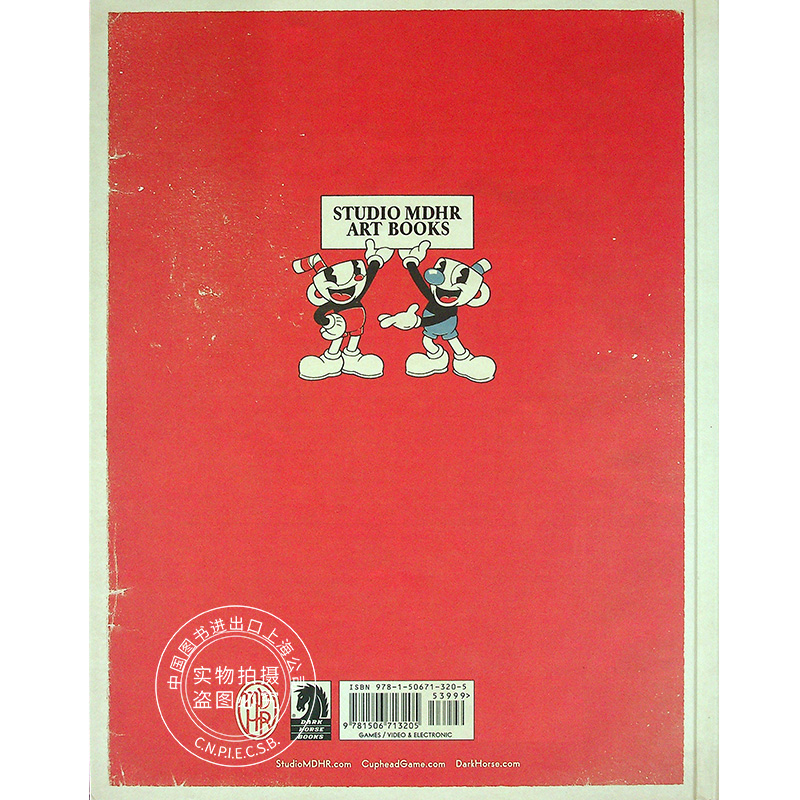 茶杯头美术设定集 TGA获奖独立游戏精装英文原版 The Art of Cuphead Limited Edition 30年代复古画风概念设定插画