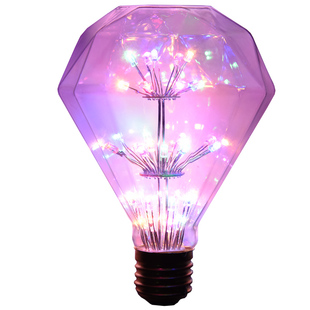 爱迪生灯泡螺口led灯暖黄光创意满天星烟花灯e27复古气氛装饰光源