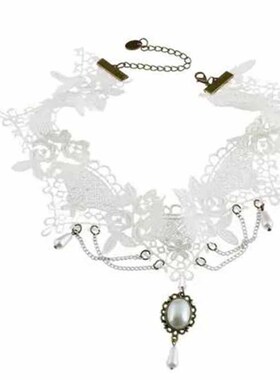 ins项链女生锁骨链脖子饰品蕾丝