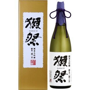 Dassai獭祭23 二割三分 纯米大吟酿 1.8L 礼盒 赖祭 进口日本清酒