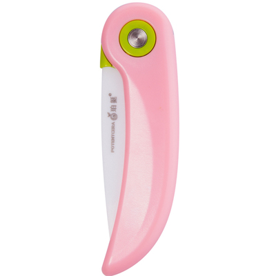 创意水果刀随身刀折叠陶瓷刀削皮刀便携实用三寸家用小刀具刮皮刀