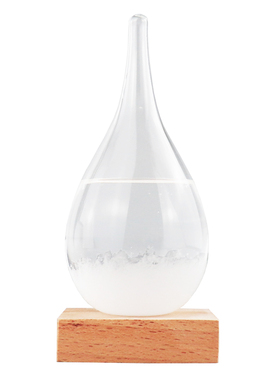 小水滴玻璃风暴生日礼物气象瓶