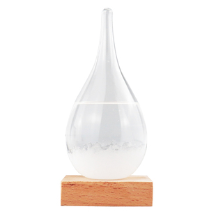 天气预报瓶小水滴玻璃风暴瓶子气象瓶创意客厅家居装饰品生日礼物