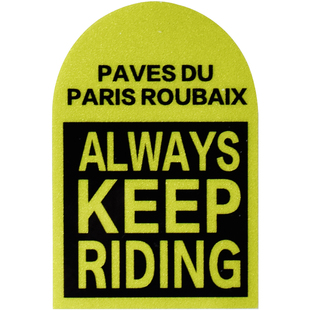 always keep riding 自行车山地车公路车车架贴纸 反光贴 个性贴