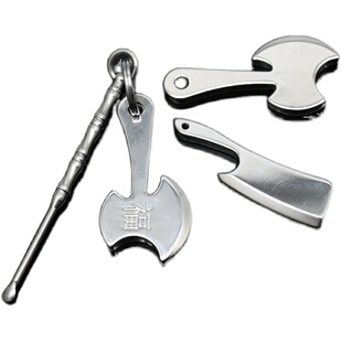 老城不锈钢耳勺耳挖神器老式掏耳朵勺钥匙扣挖耳耳爬手工扣耳耳扒