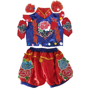六一喜庆演出服民族演出服喜庆
