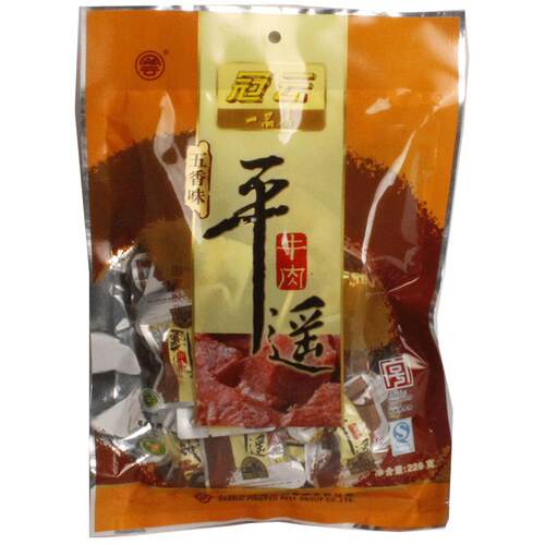 冠云平遥牛肉228g一品香五香味零食休闲装