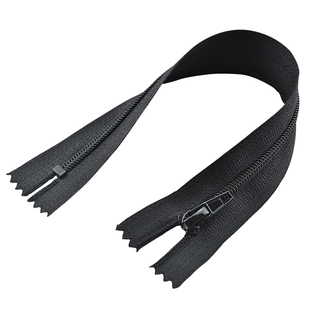 3号尼龙裤子拉链防开防滑黑色藏青色闭尾暗拉链西裤门襟拉锁配件