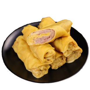 千张包 百叶包 鲜肉 百叶卷 无锡特产美食 手工制作 顺丰冰鲜包装