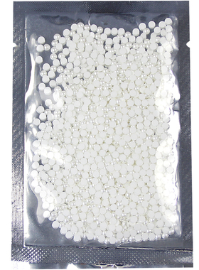 纯白色平底高品质珍珠美甲