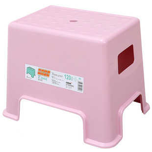 小方凳子家用塑料凳餐桌浴室防滑凳加厚矮凳成人换鞋凳堡垒凳方形