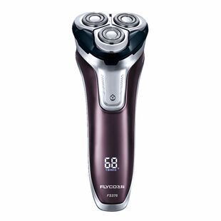 飞科剃须刀FS376 FS375智能数显全身水洗电动刮胡刀男士FS391正品
