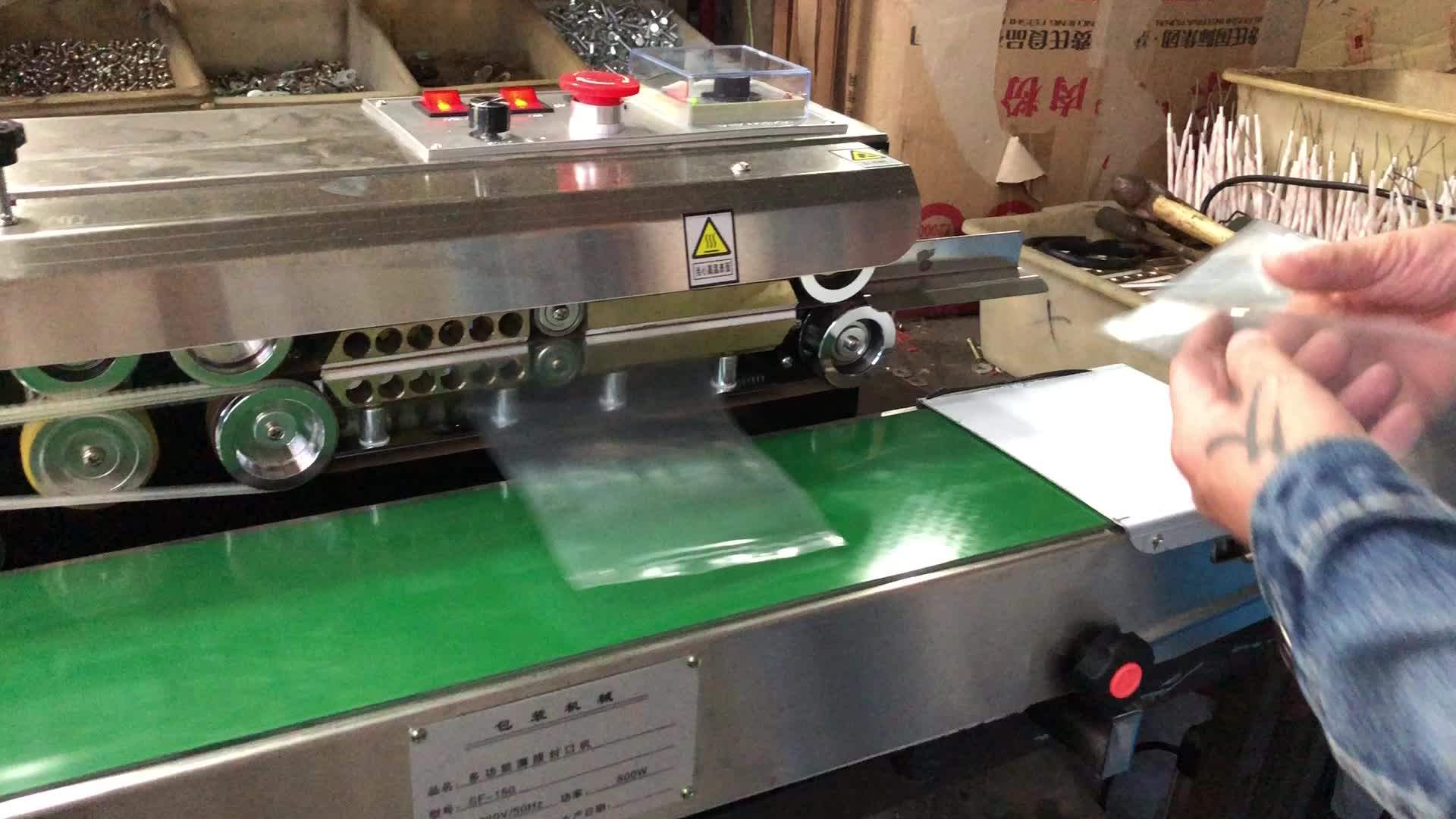 Sf150 Horizontal Continuous Plastic Film Bag Band Sealer Buy