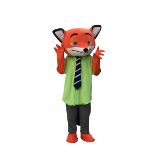 动物城卡通人偶服装疯狂兔子朱迪尼克狐狸树懒动漫人物玩偶道具服