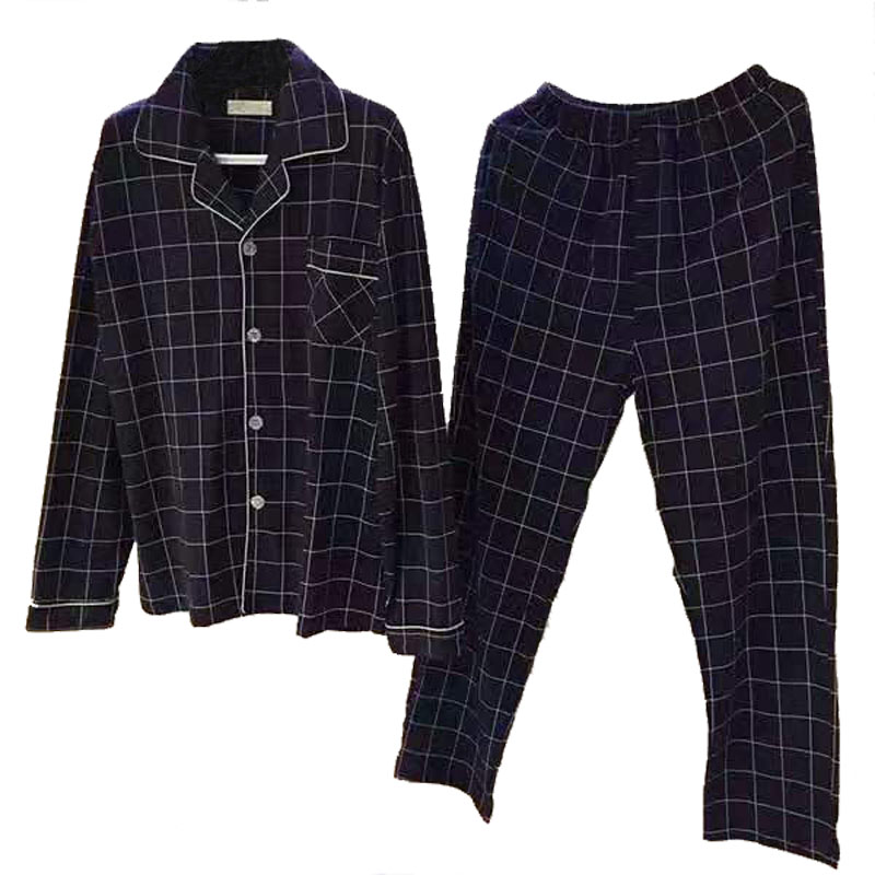 针织纯棉睡衣家居服套装包邮