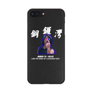 金毛玲原创|铜锣湾只有一个浩南郑伊健手机壳古惑仔香港电影同款