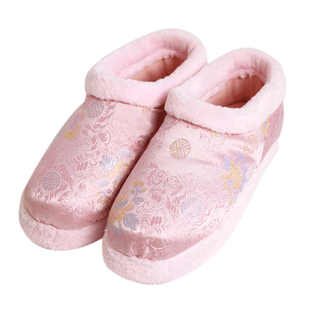 土村庄孕妇鞋月子鞋冬产后产妇鞋防滑软底包跟高帮手工布鞋冬包邮