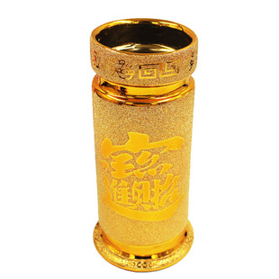 家用佛用品陶瓷金沙莲花香筒金沙招财进宝香筒线香竹签香香筒防潮