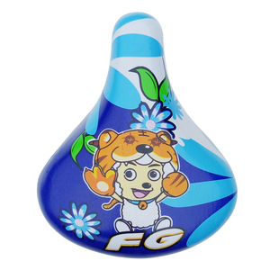 童车配件儿童自行车通用弹簧车座折叠车鞍座单车坐垫超软减震座包