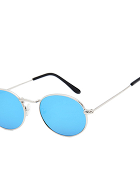 欧美复古休闲太阳眼镜简约小框