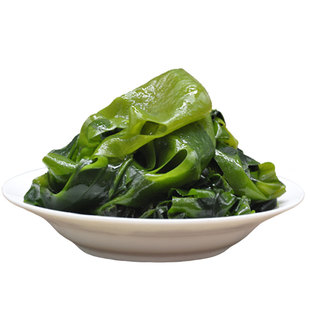 大连旅顺盐渍裙带菜500g海带苗三秒火锅嫩海带芽海藻海白菜非干货