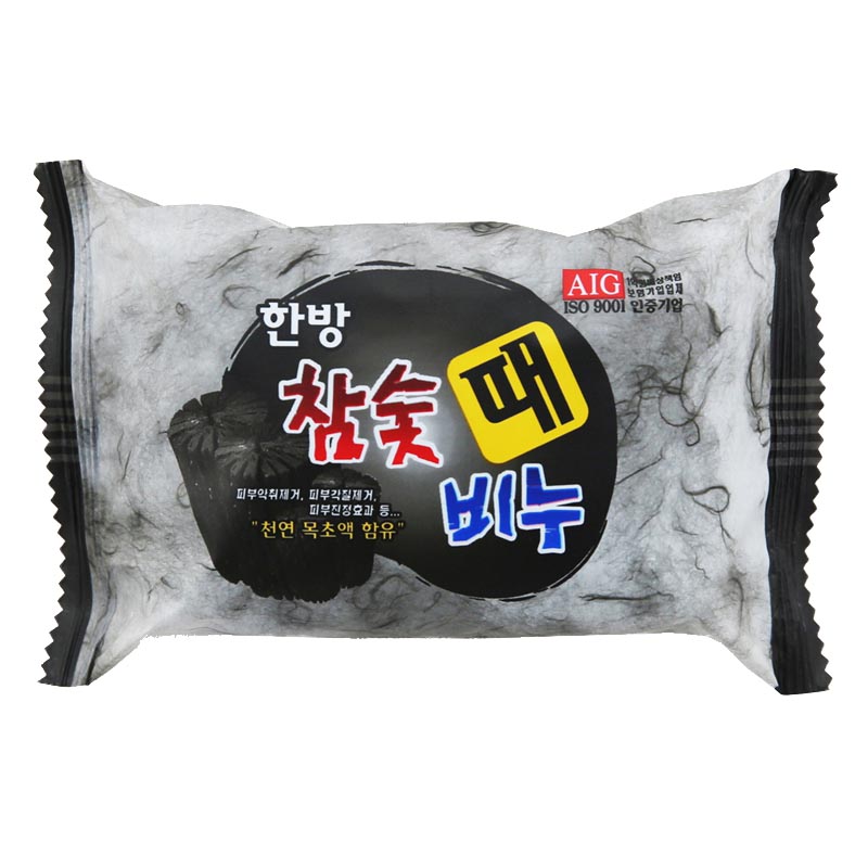 韩国进口竹炭去灰免搓全身香皂